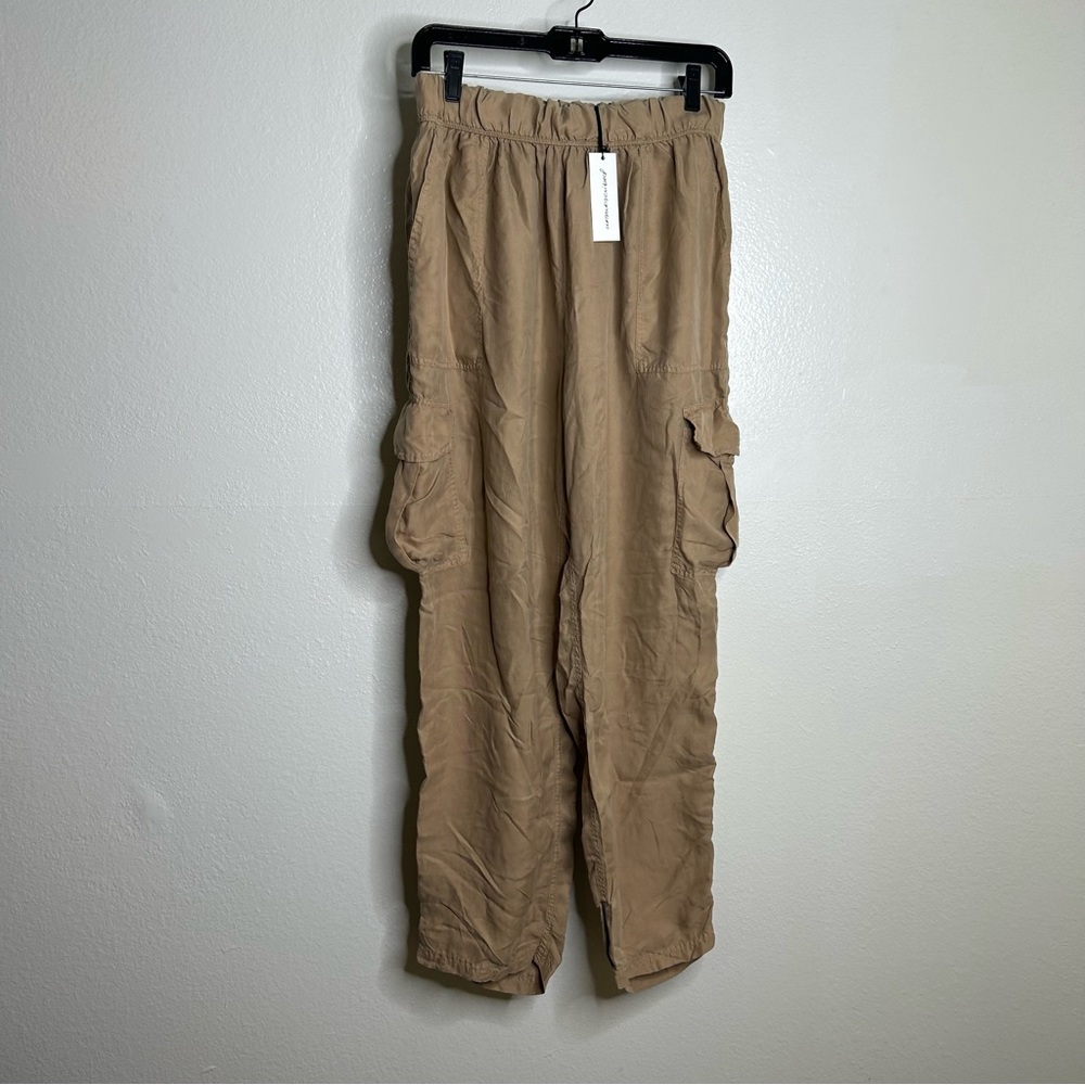 Washable 100% Silk Cargo Pant